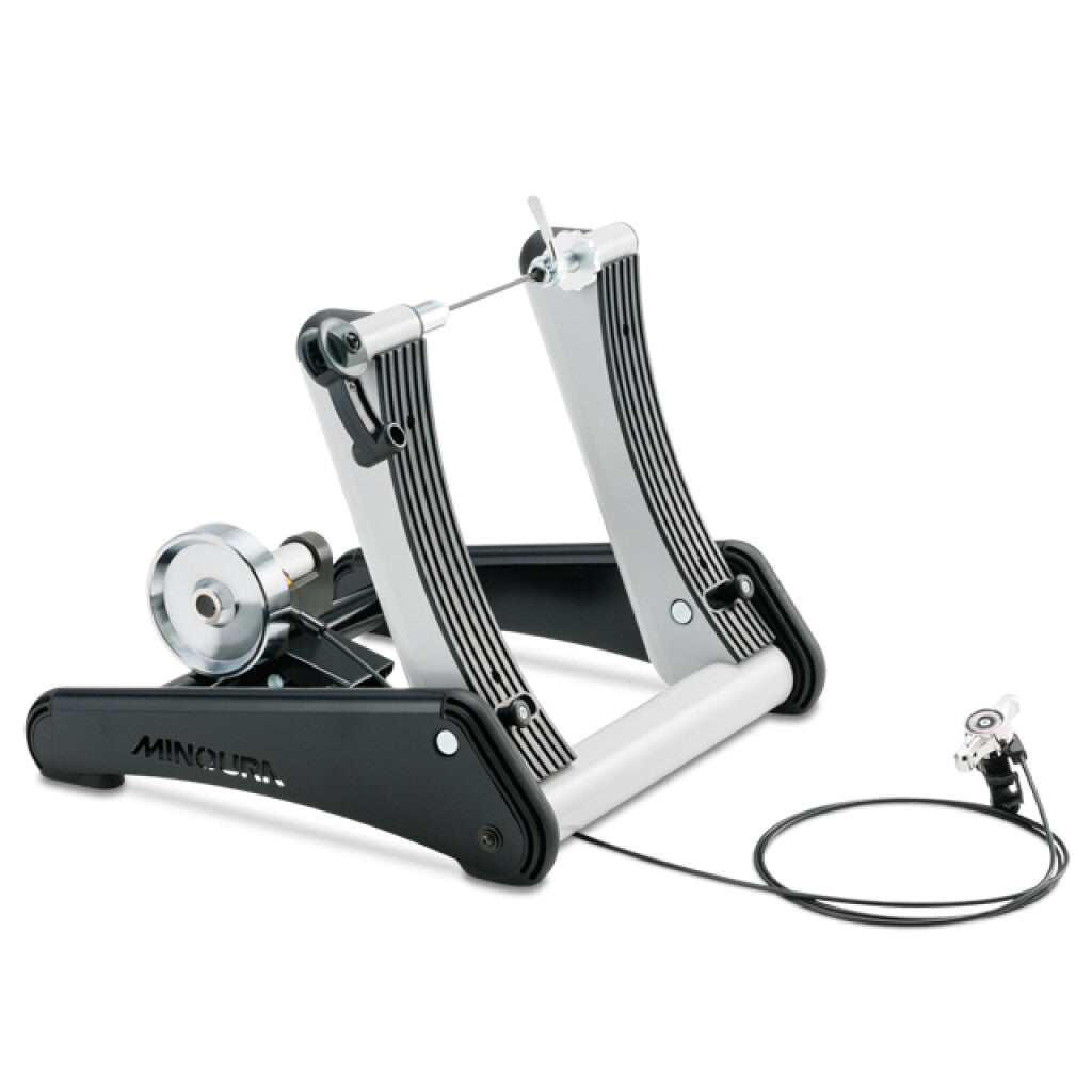 Minoura Indoor Bicycle trainer Liveride LR541 with QR steering switch