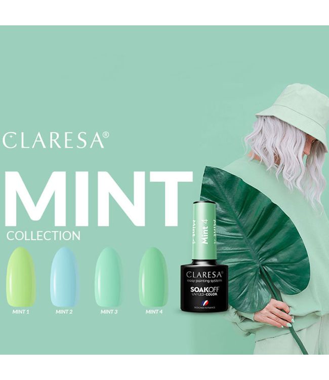 Claresa UV LED Gelak 5ml Mint 1