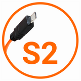 Miops Camera Connection Cable Sony S2 Orange