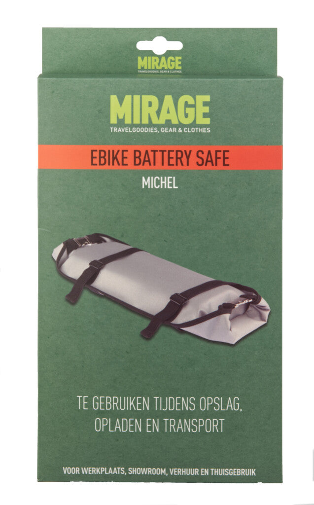 Copertura di stoccaggio della batteria sicura Miraggio Ebike Batteria Sicuro Michel