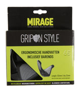 Mirage Ergolock 134mm sort-cykel slock