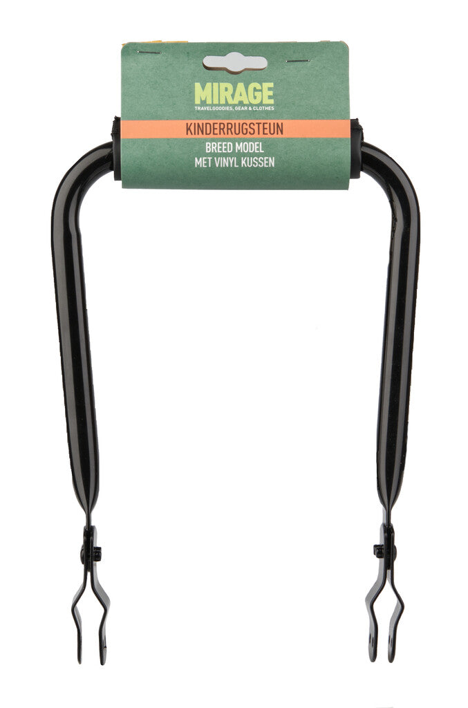 Support des enfants avec porte-coussin fixant 30 cm de noir