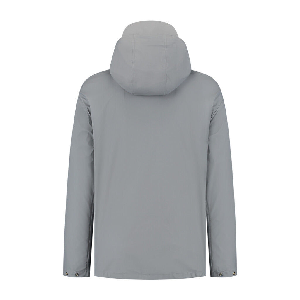 Mirage Rainboat Rainfall Chaqueta cerrada - Tamaño XL - Hecho de poliéster Soft Touch - Earl Grey