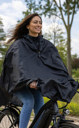 Rain Poncho Mirage Polyester - černá