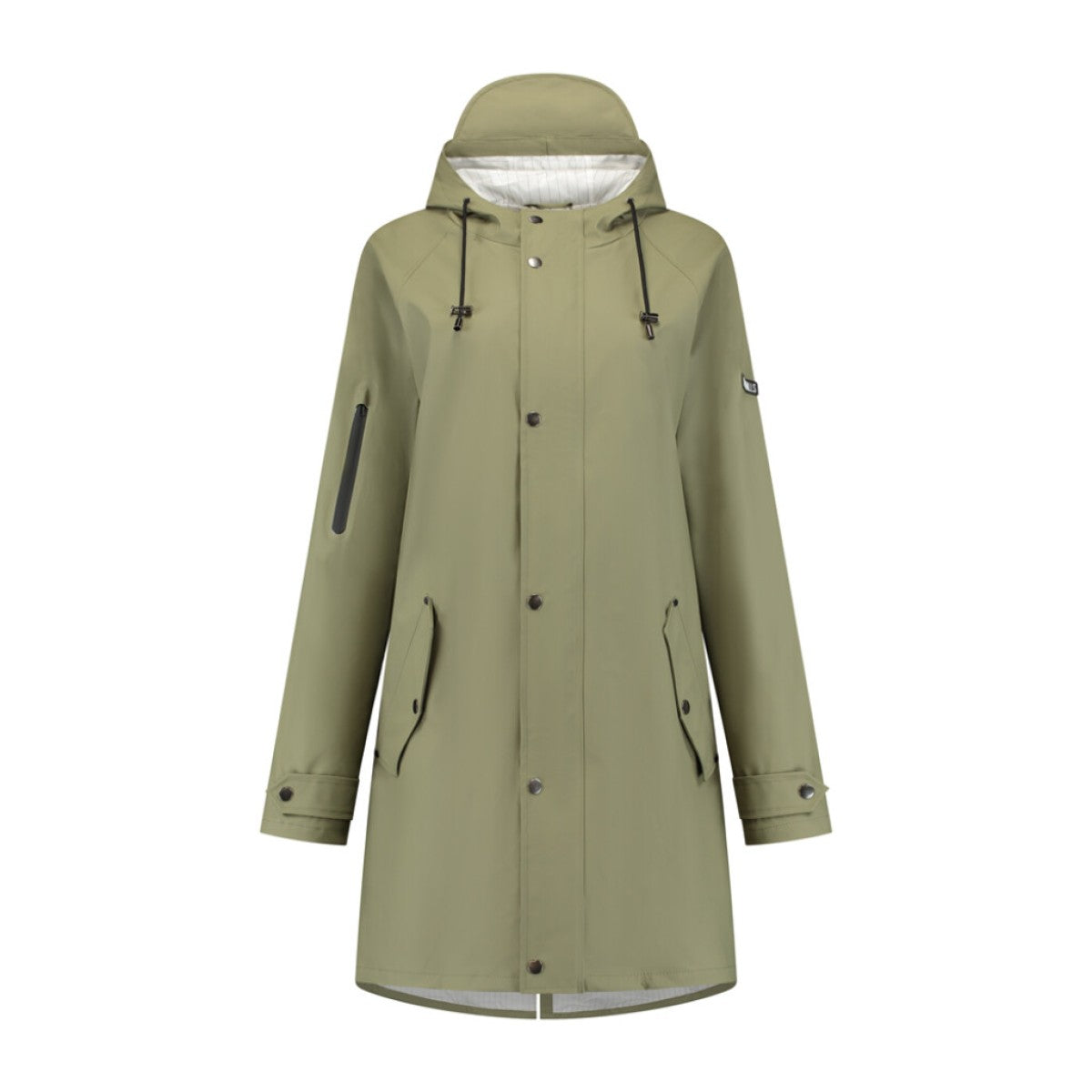 Mirage trench coat rainfall soft touch size m green