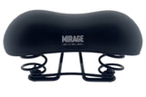 Mirage saddle tour comfort with suspension shorty, black