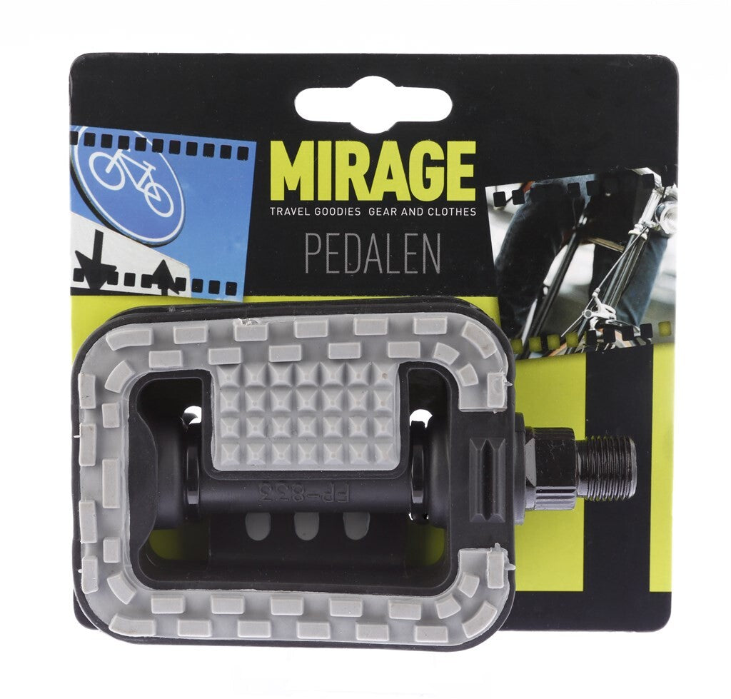 Mirage Tour Pedal Plastic Anti -Slip Black Grey Card
