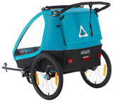 Mirage Tommy Children's Bike Cart - Marco de aluminio, Wielvering, Gordel de 3 puntos, azul, 2021