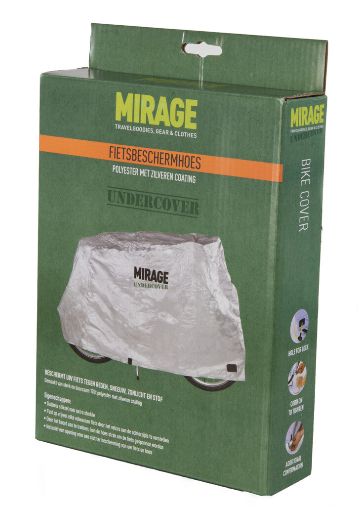 Mirage FietsPyama Hoes Cover for 1 bicycle color anthracite in box
