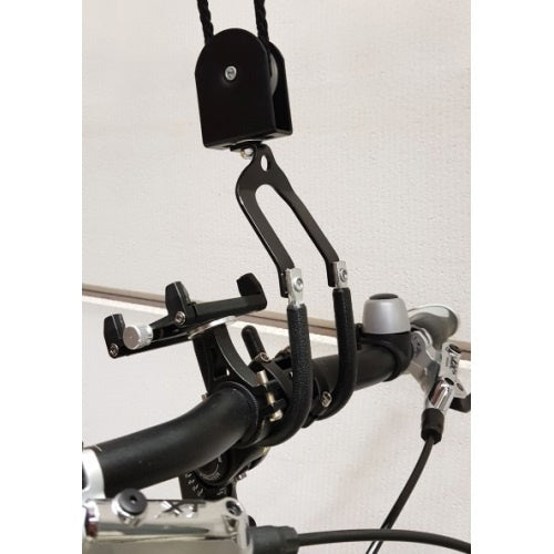 Bicycle Lift Superlifter 57kg in acciaio nero 11 pezzi