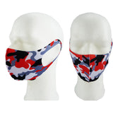 Aro houseware mondkapje stof assorti kleuren 17,5x12,5