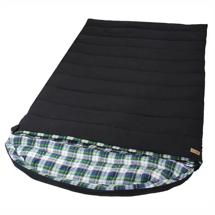Oventure Tundra Doppelschlafsbag schwarz