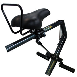 Children's saddle with attachment to frame tube, for men's bike. Model 2