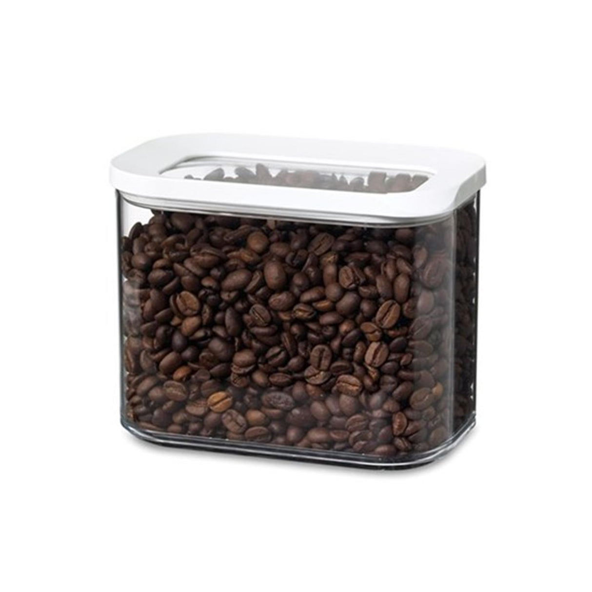 Mepal modula storage box 1 l white lid | 4 pieces