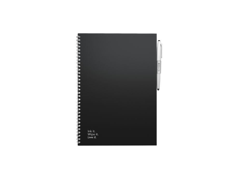 Moyu Excessable Notebook - Hardcover A4 - Pitch Black
