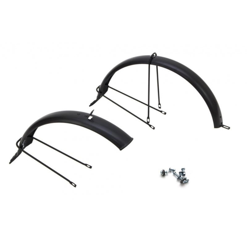 Mibo Mudguardset Mastr Professional de 16 polegadas preto
