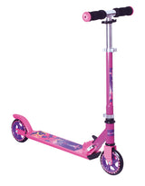 Muuwmi 2 roues Kinderstep pliable frein à pied rose violet