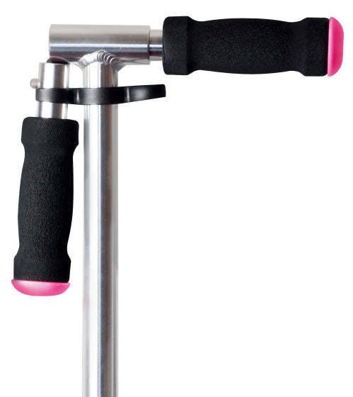 Muuwmi 2 roues Kinderstep pliable frein à pied rose violet