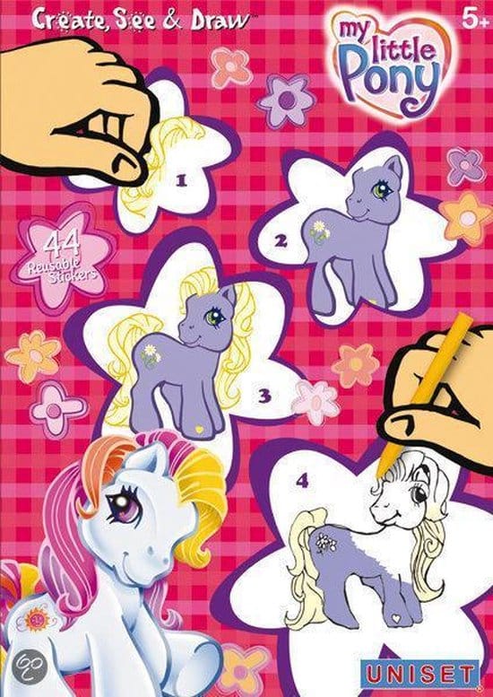 Van der Doelen My Little Pony Window Stickers Set