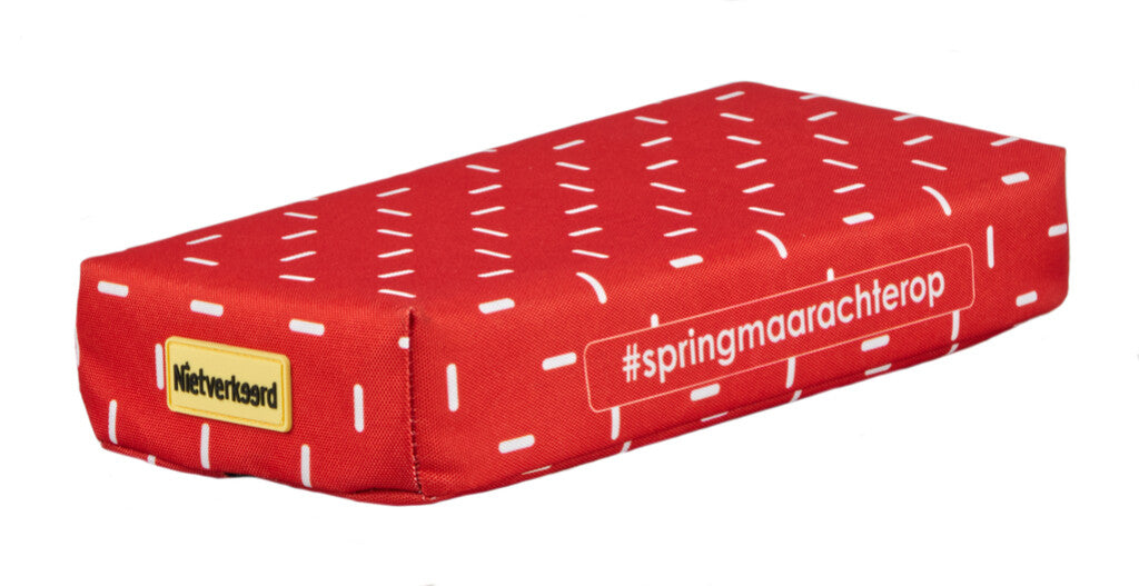 NewLooxs Non -Focused Luggage Rearer seat 32x15x5cm Mystery Stripes Red