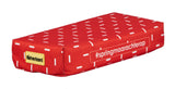 NewLooxs Non -Focused Luggage Rearer seat 32x15x5cm Mystery Stripes Red