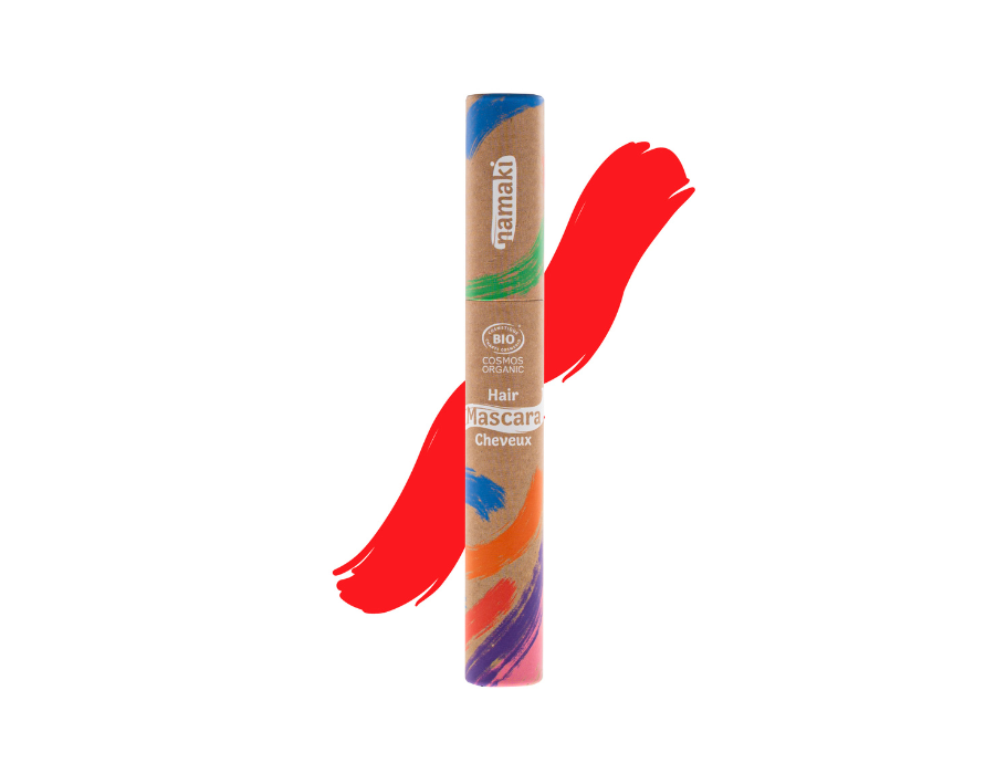 Cor de cabelo infantil de rockshox - vermelho