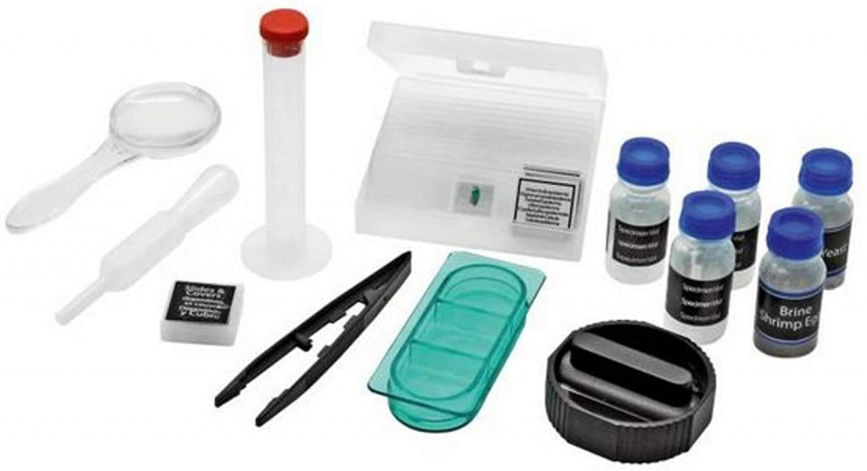 National Geographisches Teleskop -Mikroskop -Set Aluminium Schwarzgelb