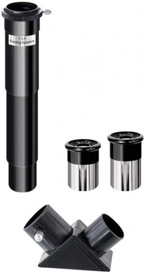 National Geographisches Teleskop -Mikroskop -Set Aluminium Schwarzgelb