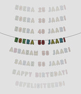 Paperdreams neon slinger hoera 50 jaar!