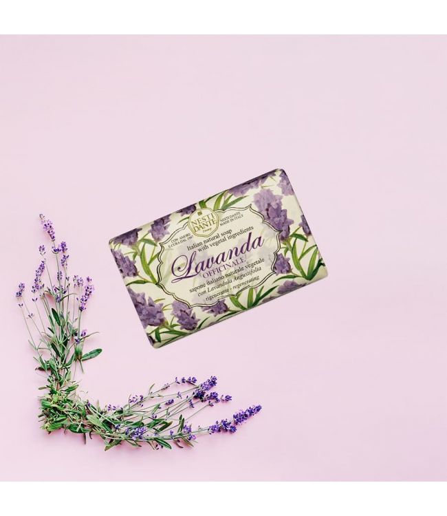 Nesti Dante Zestaw upominkowy mydło Lavanda 3x150gr.