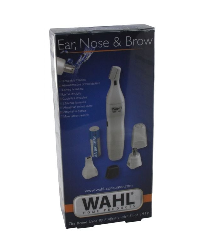 Wahl Nose Trimmer Wet Dry Triple Head
