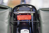 Fahrradbeutel Odense - harte, geräumige Doppel -Rucksack für Elektrofahrräder - grün