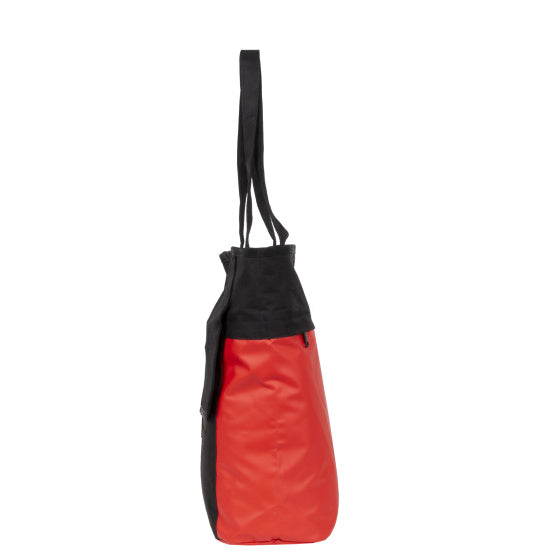 Bike carbon water -repellent shopper bicycle bag 21l red