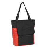 Bike carbon water -repellent shopper bicycle bag 21l red