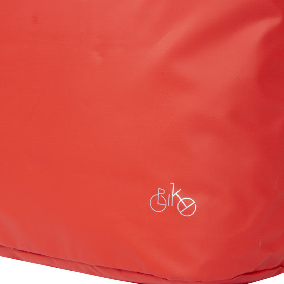 Bike carbon water -repellent shopper bicycle bag 21l red