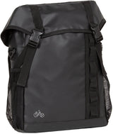 Cykelkulstofvand -Repellent cykel skuldertaske 12L sort