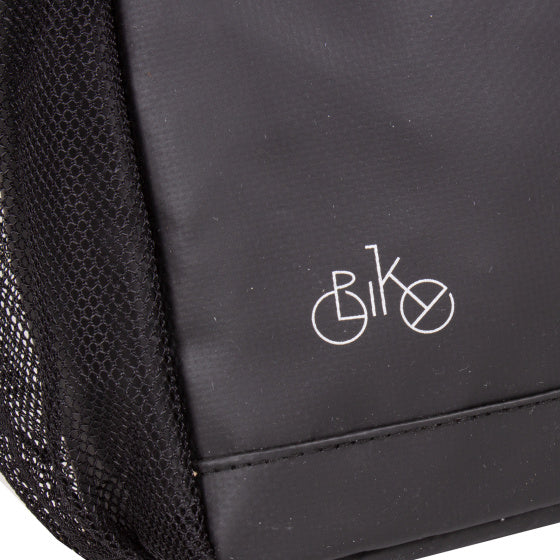 Cykelkulstofvand -Repellent cykel skuldertaske 12L sort