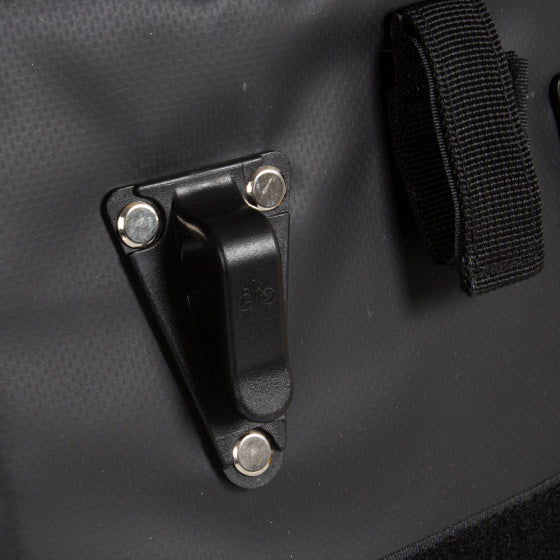Cykelkulstofvand -Repellent cykel skuldertaske 12L sort