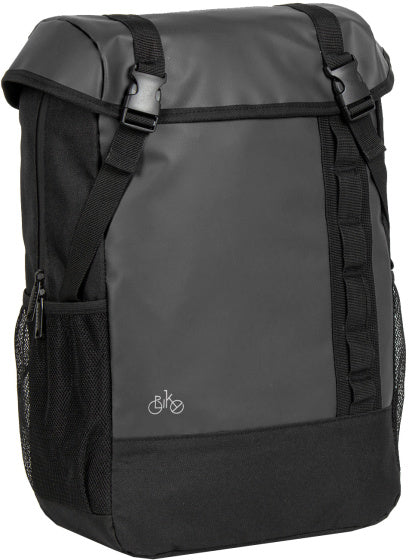 Rowerowa woda w wodzie węglowej -Rowerowa torba rowerowa 24L Czarna