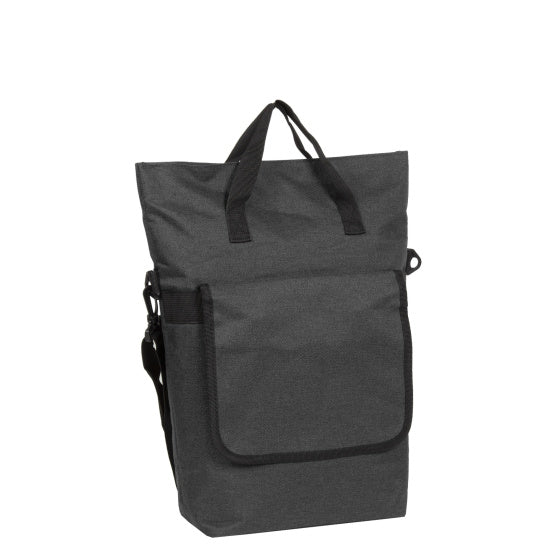 Bike Drops Shopper bicycle bag with shoulder stem nylon 12l black