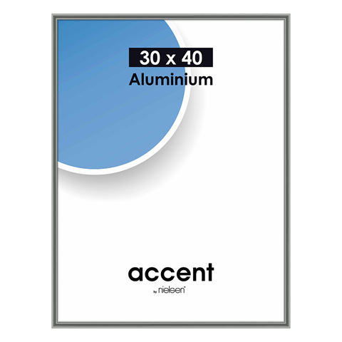 Design Nielsen Nielsen Frame di foto 52425 Accent Steel Grey 30x40 cm