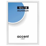 Nielsen Design Nielsen Photo Frame 53239 Accent Grilhando Branco 13x18 cm