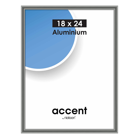 Nielsen Design Nielsen Photo frame 53425 Accent steel gray 18x24 cm