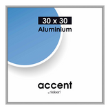 Nielsen Design Nielsen Photo Frame 54124 Accent Mat Silver 30x30 cm