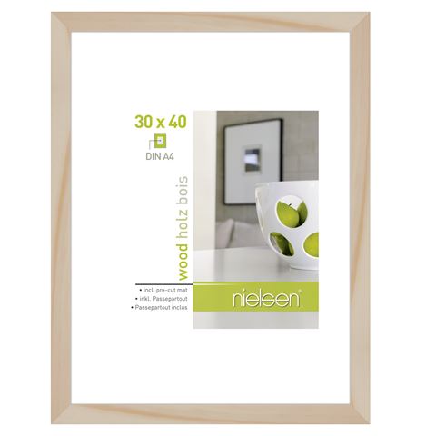 Nielsen Design Nielsen Photo Frame 8988018 Apollon Naturel 30x40 21x29.7 cm