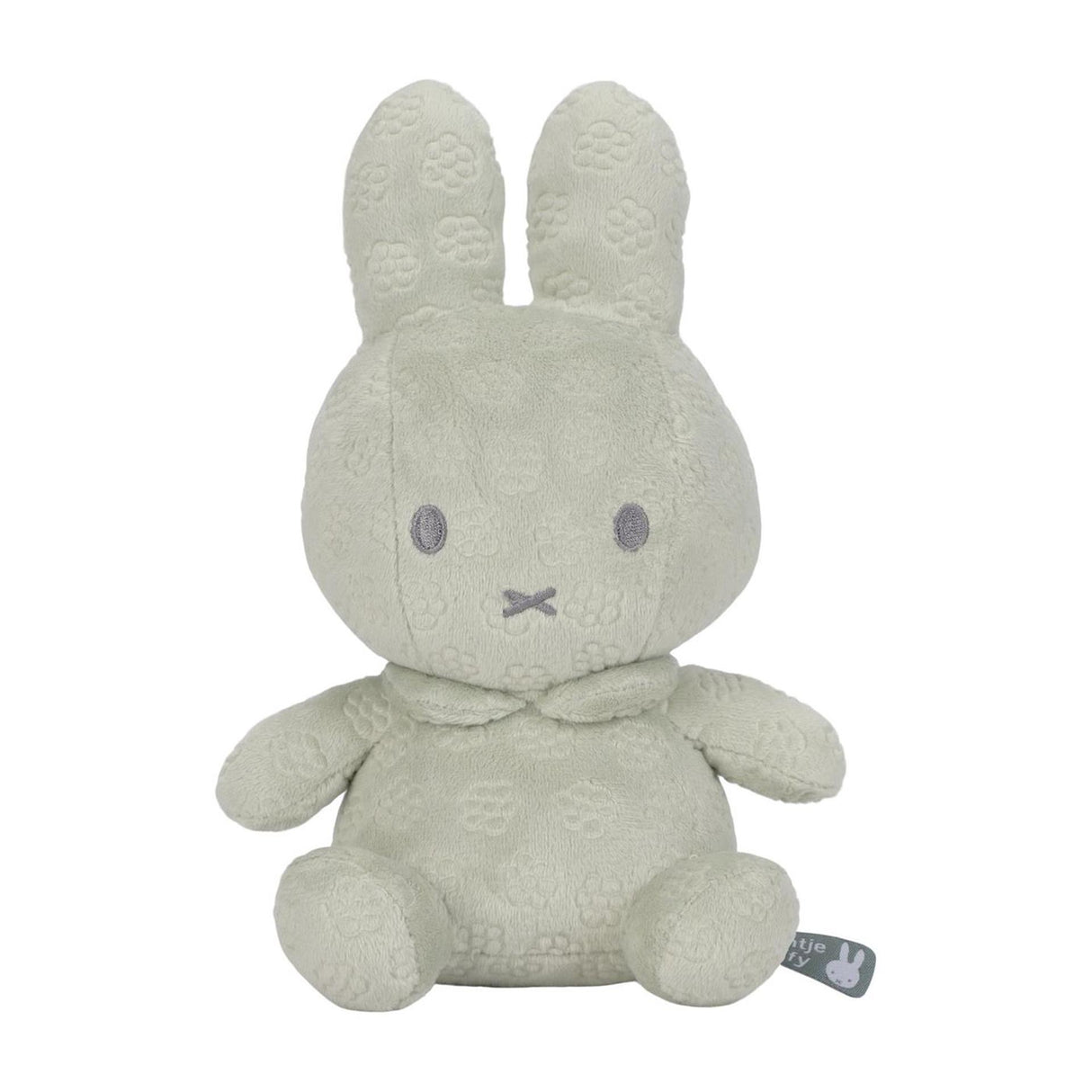 Little dutch nijntje knuffel 20cm green flower grs