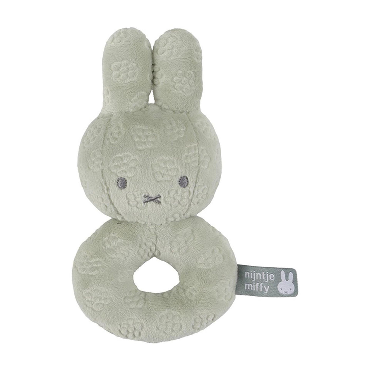 Little dutch nijntje rammelaar green flower