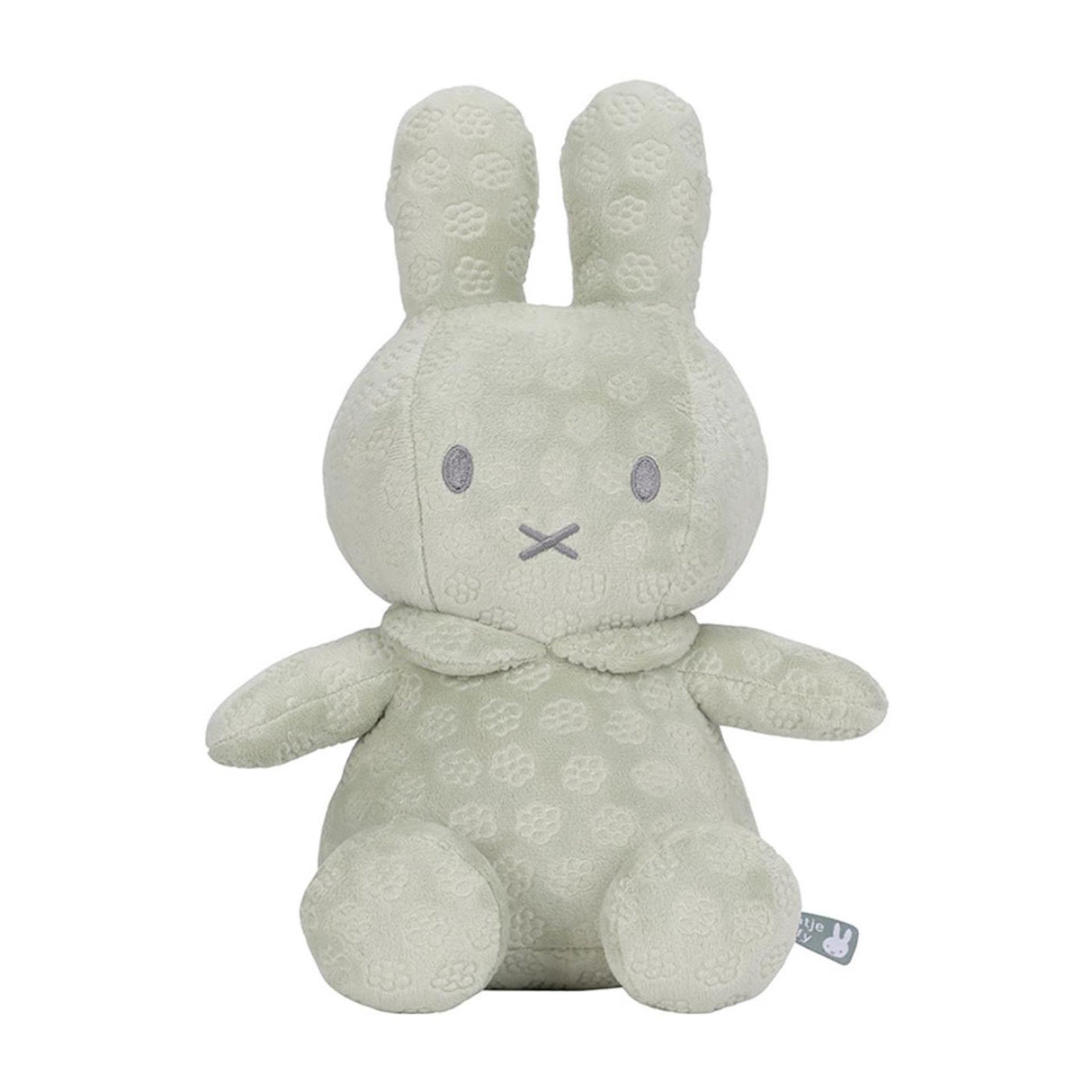 Little dutch nijntje knuffel 30cm green flower grs