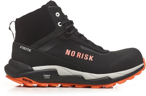 No risk athletic mid stx orange 1019.15 s7l | zwart oranje | maat 47 - 00.071.066.47