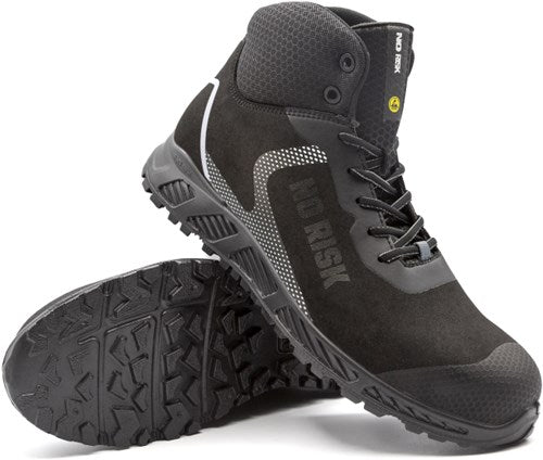 No risk black tiger 1047.10 s3 | zwart | maat 47 - 5607421089475